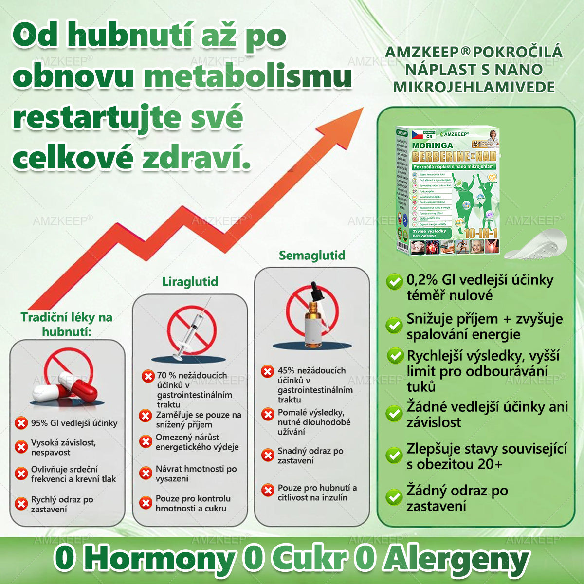 Jako vážený zákazník jste odemkli opravdu speciální bonus. Získejte 50% slevu, když si do objednávky přidáte další produkt AMZKEEP®. Tahle překvapivá nabídka platí jen krátkou dobu.