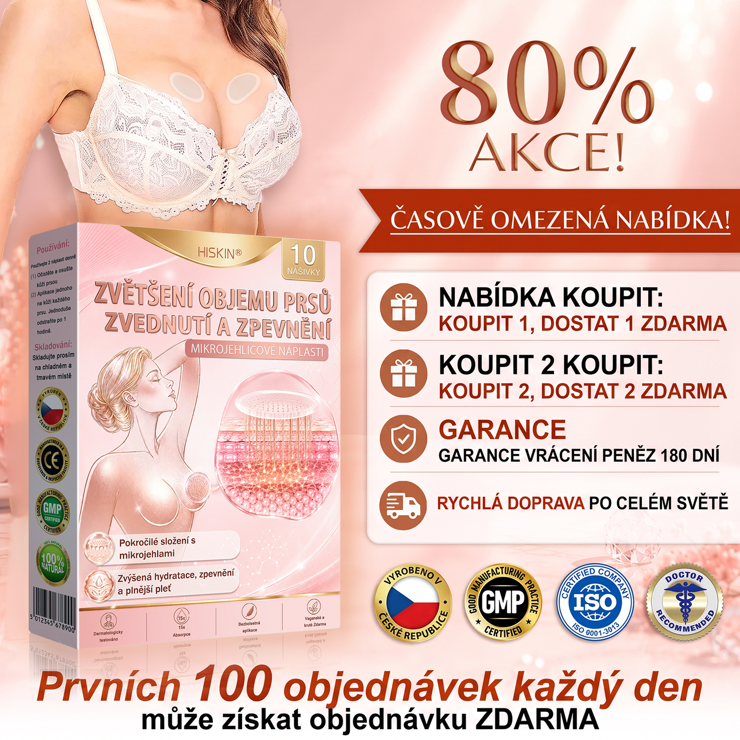 🎁🎁🎁𝐇𝐈𝐒𝐊𝐈𝐍® Zbývá už jen 10 balíčků! Dáváme vám navíc 50% slevu! Pečujte o svou postavu a zdraví! Pokud to teď propásnete, další příležitost bude až příští rok.