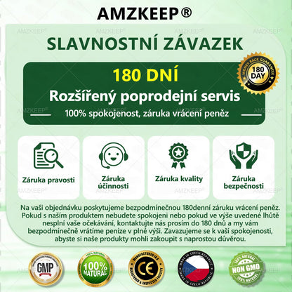 Jako vážený zákazník jste odemkli opravdu speciální bonus. Získejte 50% slevu, když si do objednávky přidáte další produkt AMZKEEP®. Tahle překvapivá nabídka platí jen krátkou dobu.